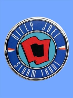 Billy Joel Storm Front Tour Pin Vintage